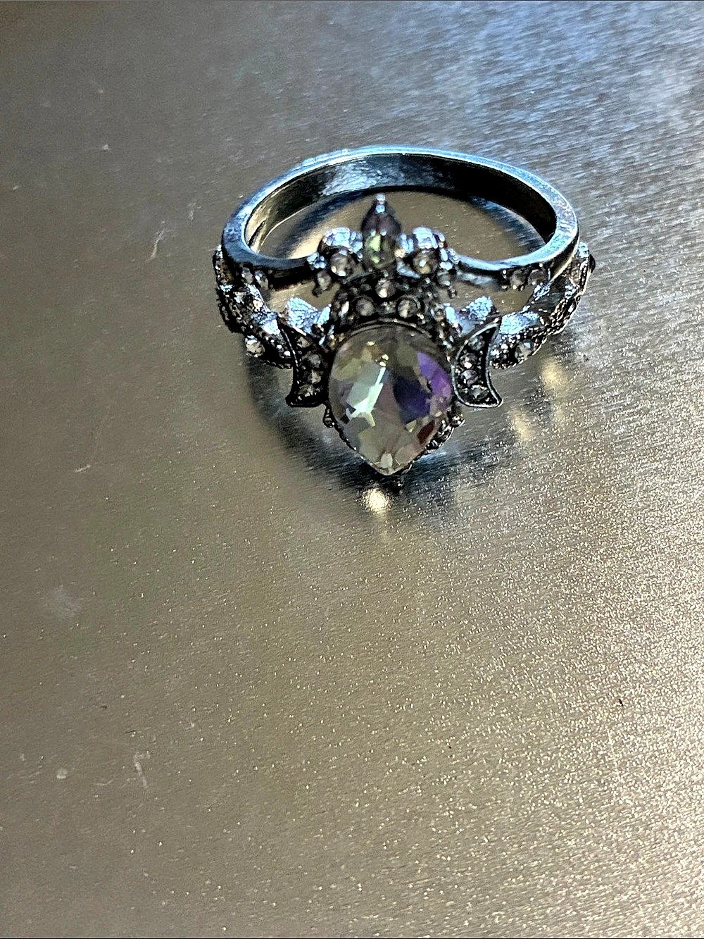 Purple Statement Ring Like New